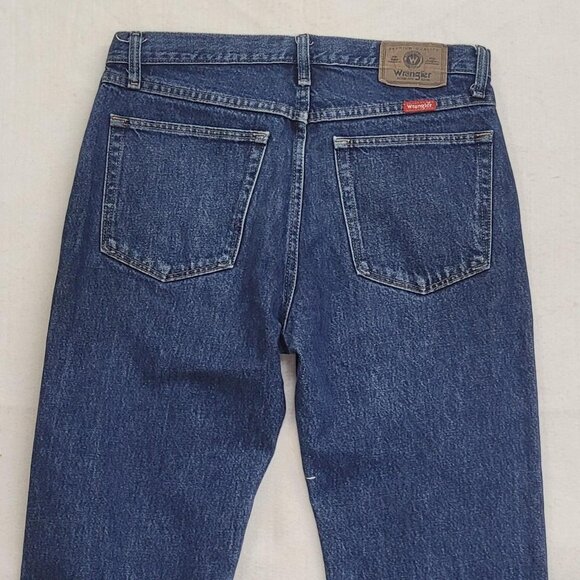 Wrangler Blue Jeans | Size 32x30 | Straight Leg | Relaxed Fit | Classic Men’s De - Picture 5 of 8